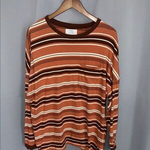 Cotton On Men’s oversized Cotton Long sleeve tee Urban Indie Skater 90s size XL